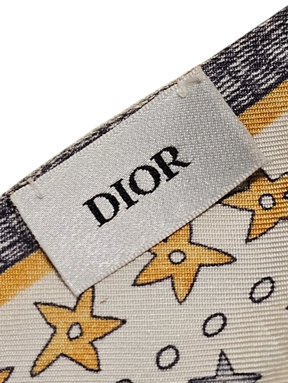 Christian Dior L'Etoile Tarot Mitzah Silk Bandeau Scarf - Picture 2 of 16